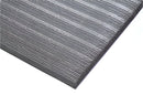 Anti-Fatigue Noise Reducing Mat – Durable PVC Foam, Non-Slip, Cushioned Support for Workstations, Garages with Yellow Safety Borders