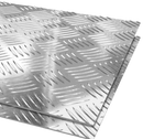 2500mm x 1250mm x 4.5mm Aluminium Five Bar Treadplate – Heavy-Duty, Anti-Slip & Weatherproof