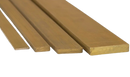 19mm x 6.3mm (3/4" x 1/4") Brushed Polished Brass Flat Bar – Premium Strength & Stunning Finish