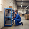 Premium Half Height Shelving Units - 1065mm High - 200/280kg Capacity - Blue