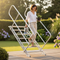 Premium Heavy Duty Aluminium Adjustable Steps 1000mm to 1500mm for Stage Deck Platforms