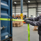 Container Door Securing Strap for Safe Opening