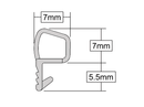 Premium Brown Joinery Seal – Long-Lasting Gap Sealing For Timber & PVC Frames (5m)
