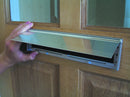 High Performance Aluminium Letterplate With Twin Brush & Flap – Interior Use