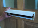 High Performance Aluminium Letterplate With Twin Brush & Flap – Interior Use