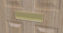 High Performance Aluminium Letterplate With Twin Brush & Flap – Interior Use