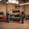 Premium Heavy Duty Shelving - 2200mm High with 8x 62L Plastic Storage Boxes