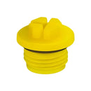 Yellow HDPE UNF Sealing Plugs For Reliable Seal Protection