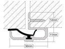High Quality 30mm Double Door Seal – Draught & Rain Proof | Protection For Double & Stable Doors