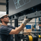 Premium LED Wall Display Hanging & Stacking System 1000mm for Safe Mounting of LED Panels