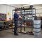 Premium Shelving Units with 12x 24L Storage Boxes - 1800mm High - Grey
