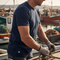 Premium Classic T-Shirt with Ribbed Collar and 100% Cotton Material for Comfort and Durability