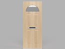 High-Quality No-Flap Letterplate – Twin Brush, Durable PVC, Easy Install | For Internal Doors