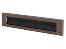High-Quality No-Flap Letterplate – Twin Brush, Durable PVC, Easy Install | For Internal Doors