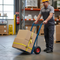Heavy Duty Sack Truck - 300kg Capacity - Pneumatic Wheels Blue