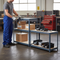 Premium Half-Height Shelving 900mm High | 200-280kg Per Shelf | Grey Steel Racking UK