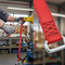 Premium Heavy Duty Red Bottom Strap 43mm Width and 790mm Length with Closed Rave Hook Fitting