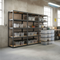 3x Heavy Duty Shelving Units - 1800mm High - Grey with 12x 24L Storage Boxes