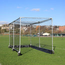 StrikeCage Pro – 3m Heavy-Duty Mobile Cricket Cage (Steel, 6 Wheels)