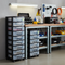 Premium Plastic Storage Drawers 6 or 8 Drawer | 7L Mobile Organiser UK