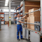 Heavy Duty Round Aluminium Shoring Bar with Adjustable Length 2385mm to 2760mm and Maximum Load Capacity of 400kg