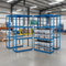 4x Heavy Duty Shelving Units - 1600mm High with 12x 24L Plastic Storage Boxes