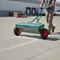 Premium Heavy Duty Drop Fertilizer Spreader with Stainless Steel Frame and 91cm Spreading Width for Professional Use