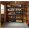 Heavy-Duty Plastic Shed Shelving | 1760mm High | 20kg Per Shelf | Charcoal Weatherproof