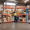 Heavy Duty Industrial Shelving 3050mm High | 800kg Per Shelf Capacity | Blue & Orange Steel UK
