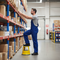 Heavy Duty Steel Kick Step - Mobile 150kg Capacity - Retractable Castors