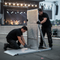 Premium Half-Size Stage Pit Barrier for Concerts and Festivals with Lightweight Aluminum Construction and Quick Assembly Features