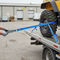50mm 5000kg Ratchet Strap with Chassis Hooks - 12 METRES