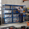 3x Heavy Duty Shelving Units 1800mm High Blue with 36x 33.5L Storage Boxes UK