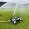 High-Performance Travelling Sprinkler for Large Areas with Automatic Shut Off and Water Turbine Drive