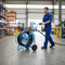 Premium Heavy Duty Hose Trolley for 100m Hoses - Durable and Versatile Design - High-Quality Professional Grade for Industrial and Commercial Appli...