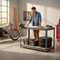 Premium Heavy Duty Workbench - 600kg Capacity - 870mm High - Grey
