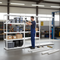 Heavy-Duty Metal Garage Shelving | 1800mm High | 90-130kg Per Shelf | Boltless White Steel