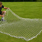 Heavy Duty Football Goal Net 6.4m x 2.13m – Premium Polyethylene Soccer Net Replacement – Adjustable Runback 1m–2.7m – Weatherproof Training & Match Net