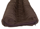 Premium Internal Bottom Door Draught Excluder | Brown Cloth – 914mm, Fits Carpets, Tiles & Hard Floors