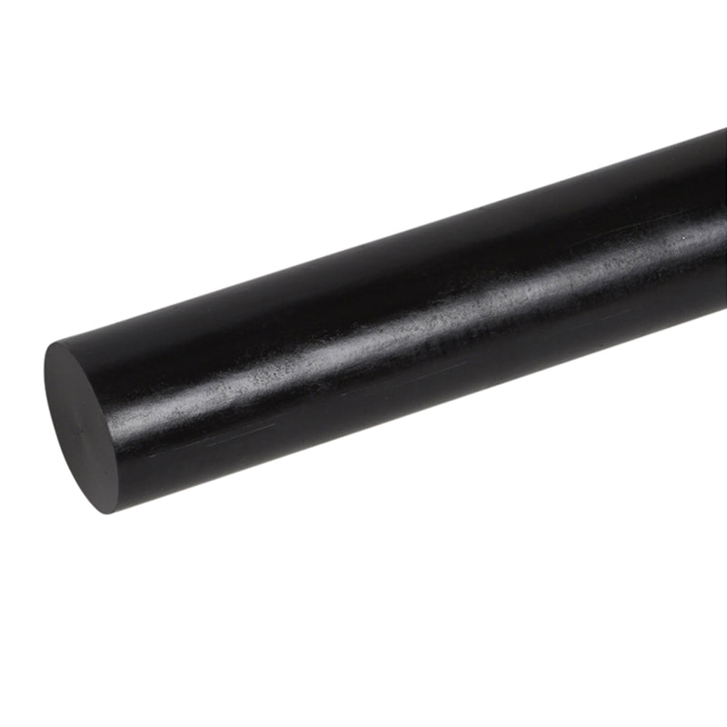Black Engineering Plastic UHMWPE Rod - 20mm To 50mm