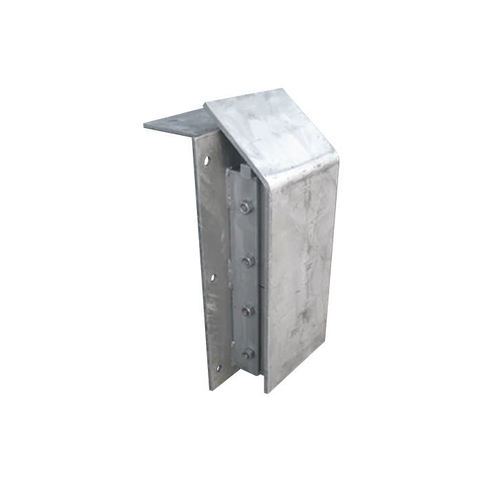 Dark Gray Steel Dock Bumper - 620 x 360 x 140mm