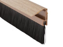 Premium Concealed Fix Brush Bottom Door Seal –  Ultimate Gap Sealing For Home & Industrial Doors
