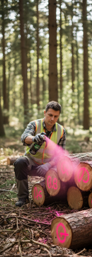 Premium Fluorescent Marker Aerosol for Forestry Applications - High-Performance 500ml with 12 Months Marking Longevity - D...