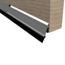 Heavy-Duty Aluminium Automatic Door Threshold Seal – Draught & Rain Proof For Inward Opening Doors (15-22mm Gap)