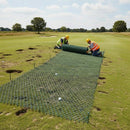 Heavy Duty Turf Reinforcement Mesh Roll – Green HDPE Grass Protection Grid for Car Parks, Driveways, Wheelchair Access & Pedestrian Areas (2-Tonne Load Bearing)