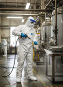 Premium Heavy Duty Coverall with 3-Piece Hood, Ergonomic Design, and Antistatic Features - Perfect for Industrial Use - De...