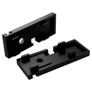 High Professional Black UPVC Infill Bar 51 End Caps – Durable Leak Protection For Doors | 2-Pack