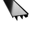 Premium Black PVC AM3 Sidelight Infill – Threshold Extension For Doors & Entrances