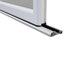 Premium Black PVC AM3 Sidelight Infill – Threshold Extension For Doors & Entrances