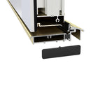 Premium Black PVC End Caps – Long-Lasting Protection For AM5Ex78 Thresholds (2-Pack) | Waterproof & Safe Finish